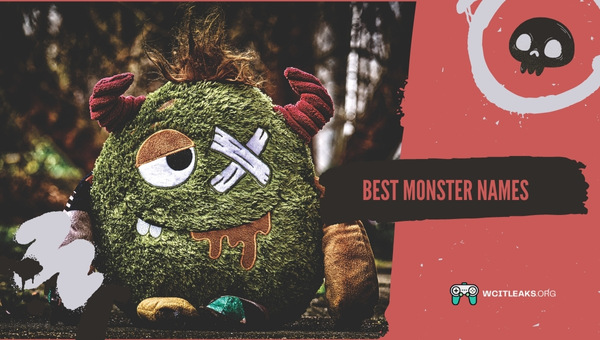 Best Monster Names Ideas (2023)