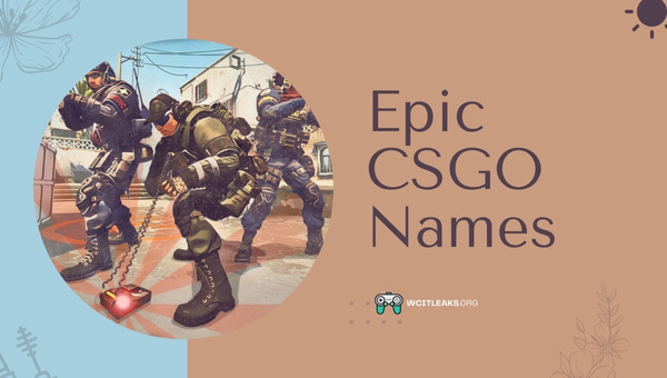 Epic CSGO Names Ideas (2023)