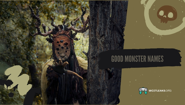 Good Monster Names Ideas (2023)