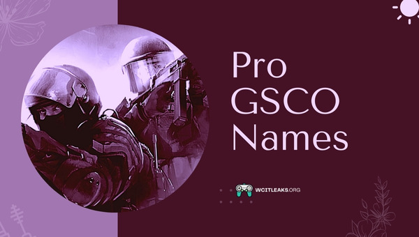 Pro GSCO Names Ideas (2023)
