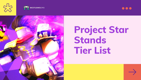 Project Star Stands Tier List (2023)