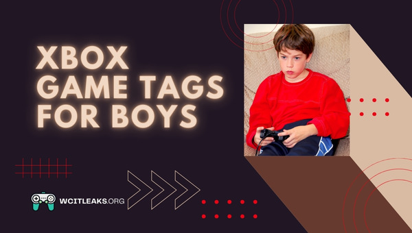 Xbox Game Tags Ideas for Boys (2023)
