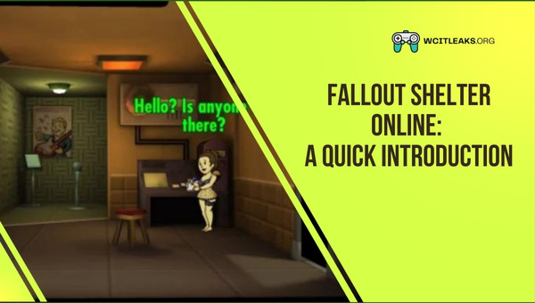 Fallout Shelter Online: A Quick Introduction