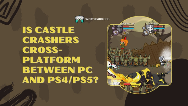 Is Castle Crashers Cross-Platform between PC and PS4/PS5?