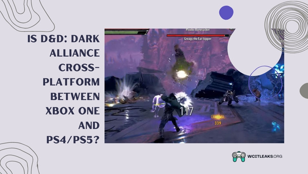 Is D&D: Dark Alliance Cross-Platform between Xbox One and PS4/PS5?