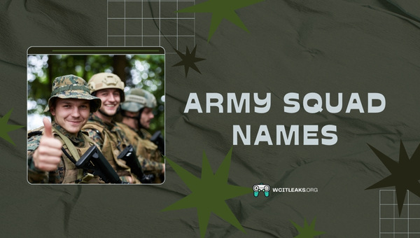 Army Squad Names (2023)
