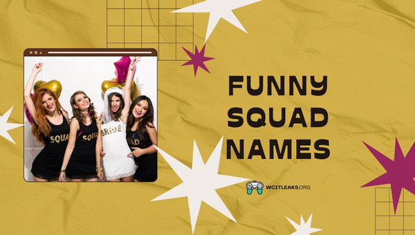 Funny Squad Names (2023)