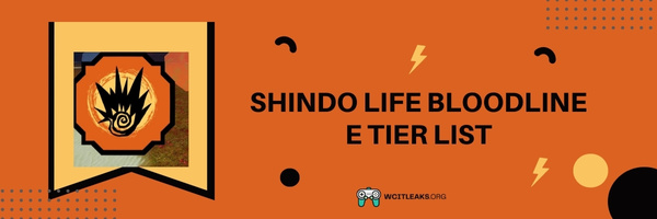 Shindo Life Bloodline E Tier List (2023)