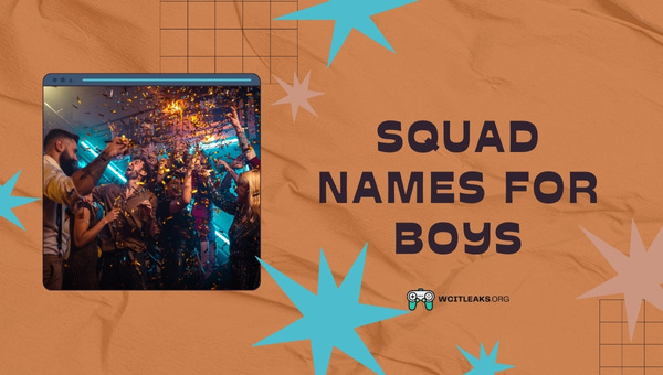 Squad Names for Boys (2023)