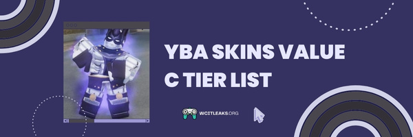 YBA Skins Value C Tier List (2023)