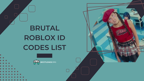 Brutal Roblox ID Codes List (2023)