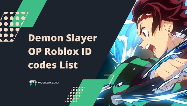 Demon Slayer OP Roblox ID Codes List (2023)