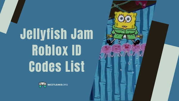 Jellyfish Jam Roblox ID Codes List (2023)