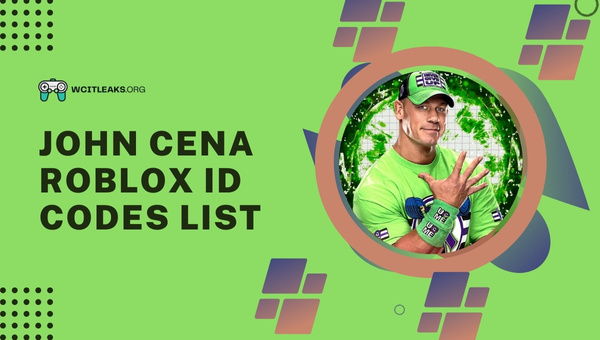John Cena Roblox ID Codes List (2023)