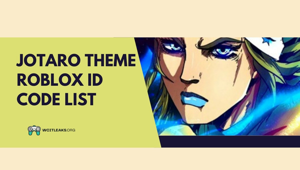 Jotaro Theme Roblox ID Code List (2023)