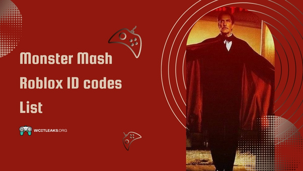 Monster Mash Roblox ID Codes List (2023)