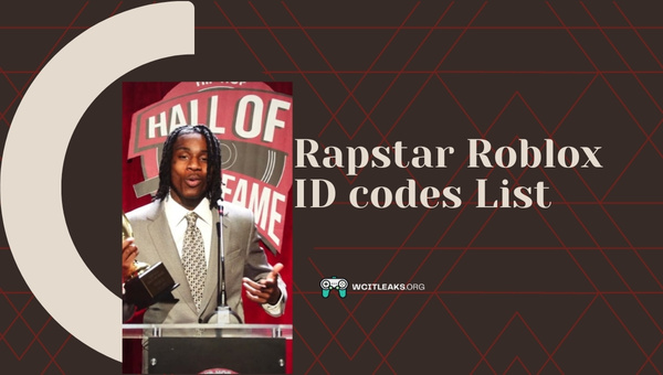 Rapstar Roblox ID Codes List (2023)