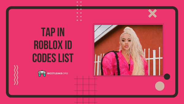 Tap In Roblox ID Codes List (2023)