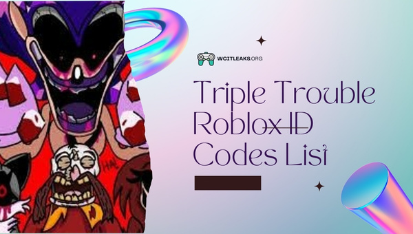 Triple Trouble Roblox ID Codes List (2023)