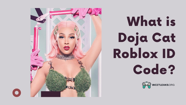 What is Doja Cat Roblox ID Code?