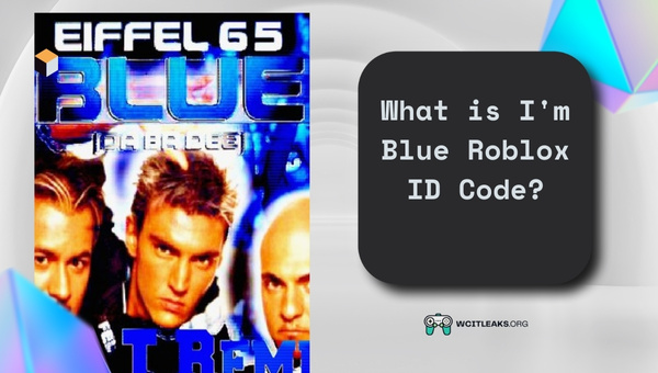What is I'm Blue Roblox ID Code?