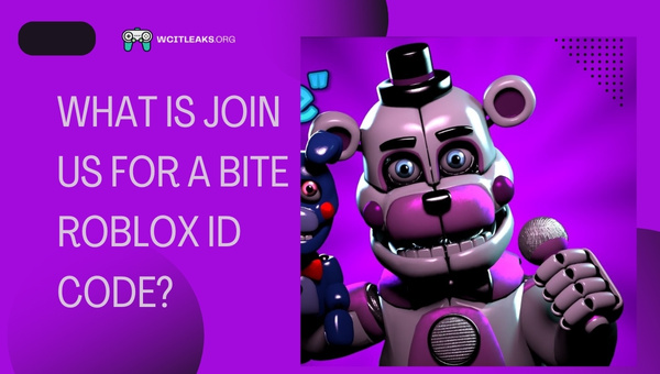 What is Join Us for a Bite Roblox ID Code?