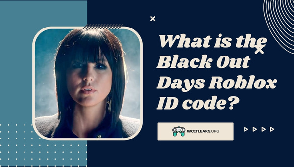 What is the Black Out Days Roblox ID Code?