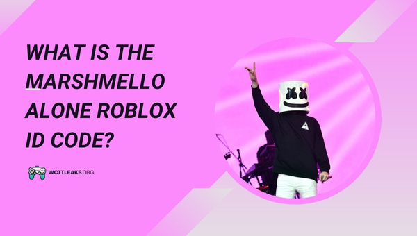 What is the Marshmello Alone Roblox ID Code?