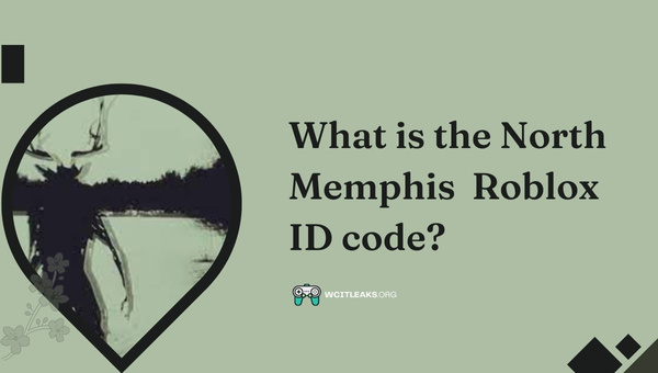 What is the North Memphis Roblox ID Code?