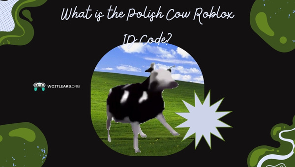 What is the Polish Cow Roblox ID Code?