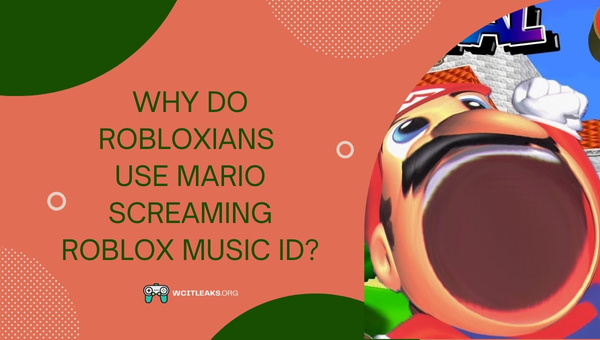Why do Robloxians Use Mario Screaming Roblox Music ID?