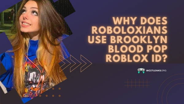 Why do Roboloxians use Brooklyn Blood Pop Roblox Music Id?