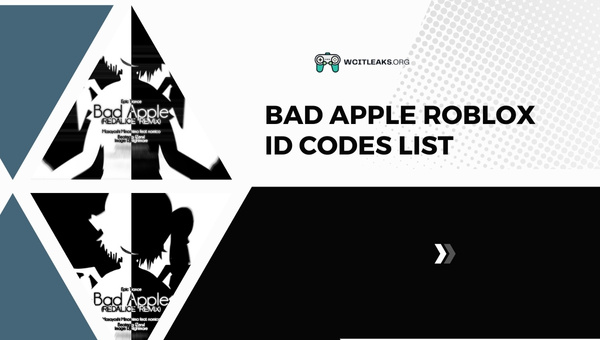 Bad Apple Roblox ID Codes List (2023)