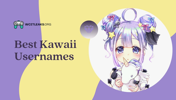 Best Kawaii Usernames Ideas (2023)