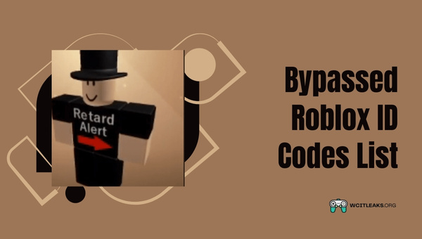 Bypassed Roblox ID Codes List (2023)