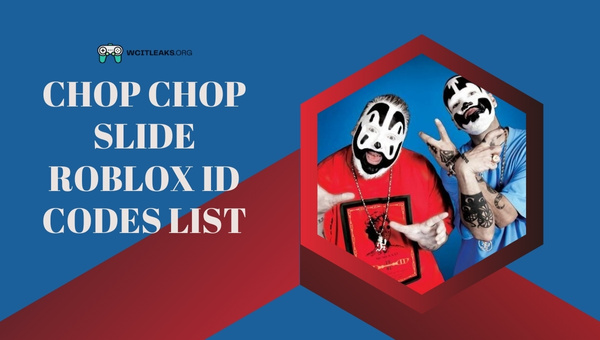 Chop Chop Slide Roblox ID Codes List (2023)
