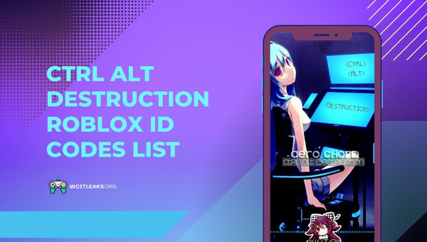 Ctrl Alt Destruction Roblox ID Codes List (2023)