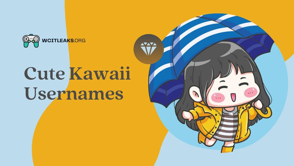Cute Kawaii Usernames Ideas (2023)