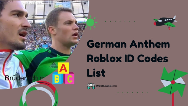 German Anthem Roblox ID Codes List (2023)
