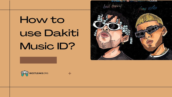 How to use Dakiti Roblox Song ID?
