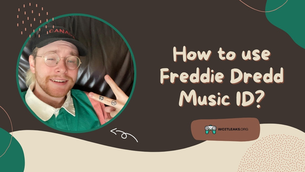 How to use Freddie Dredd Song ID?
