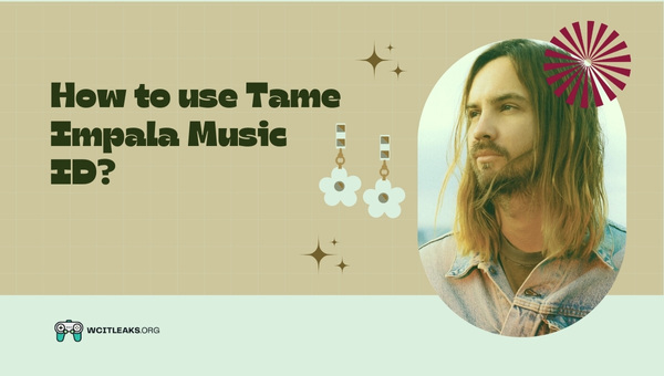 How to use Tame Impala Song ID?