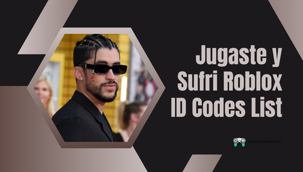 Jugaste y Sufri Roblox ID Codes List (2023)
