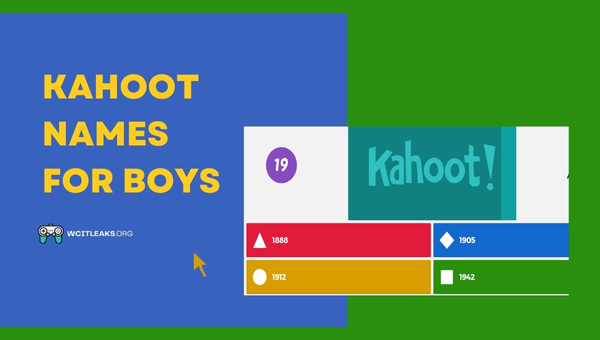 Kahoot Names Ideas for Boys (2023)