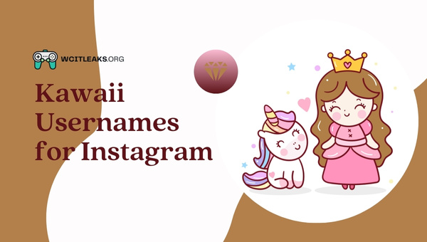 Kawaii Usernames Ideas for Instagram (2023)