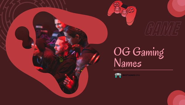 OG Gaming Names Ideas (2023)