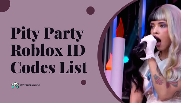 Pity Party Roblox ID Codes List (2023)