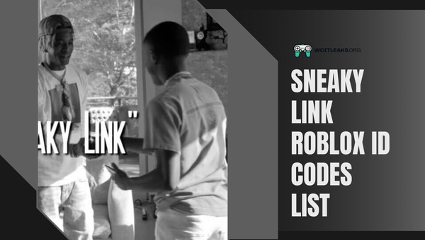 Sneaky Link Roblox ID Codes List (2023)