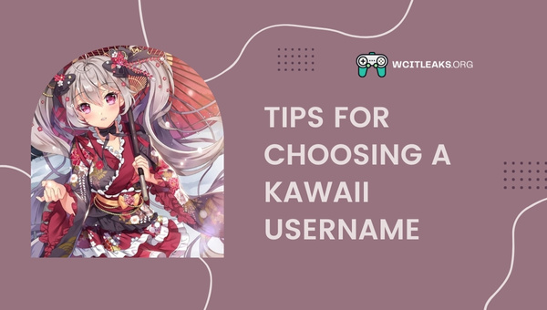 Tips for Choosing a Kawaii Username