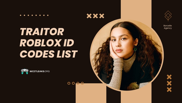 Traitor Roblox ID Codes List (2023)